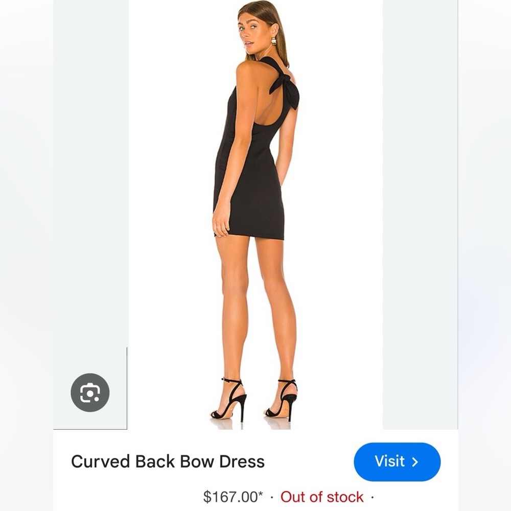 Black Susana monaco dress